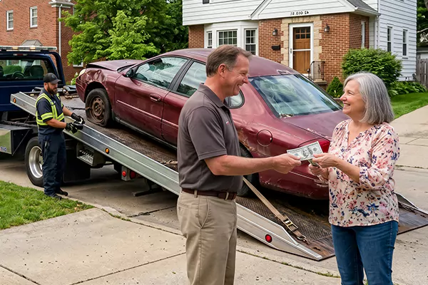 Junk Car Towing in Baltimore, MD