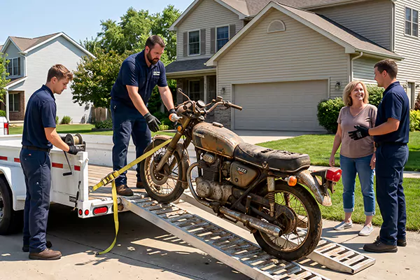 Junk Motorcycle Removal in Baltimore, MD