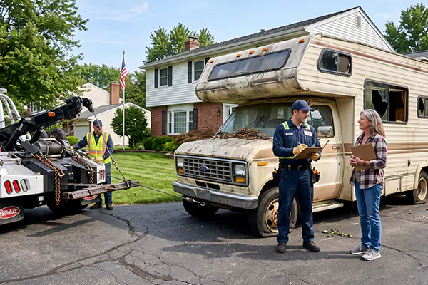 Junk RV Removal in Baltimore, MD
