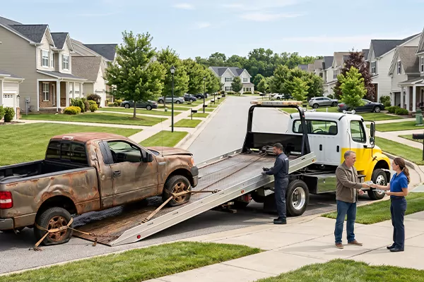 Junk Truck Removal in Baltimore, MD