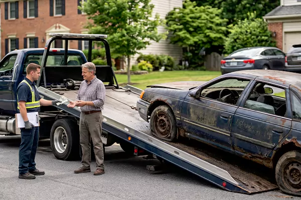 Junk Vehicle Removal in Baltimore, MD