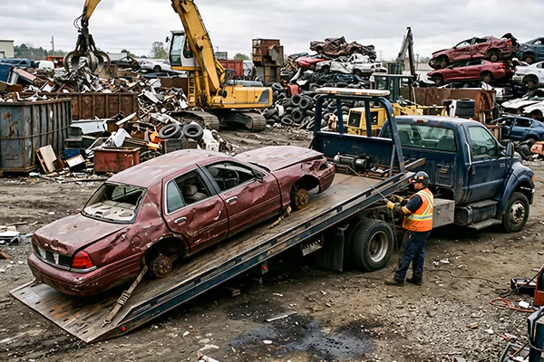 Scrap Car Removal in Baltimore, MD