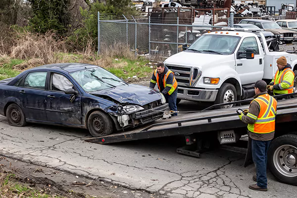 Wrecked Car Removal in Baltimore, MD