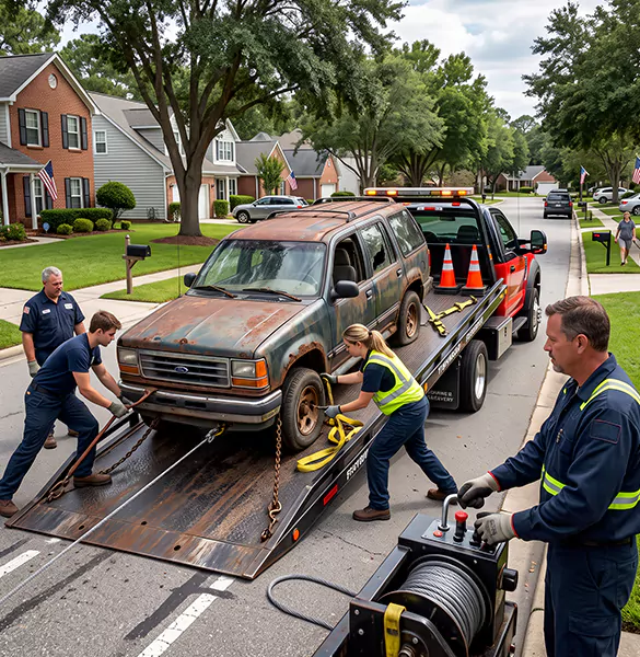 Trusted Abandoned Car Removal: Your Reliable Car Removal From Private Property Experts in Baltimore, MD