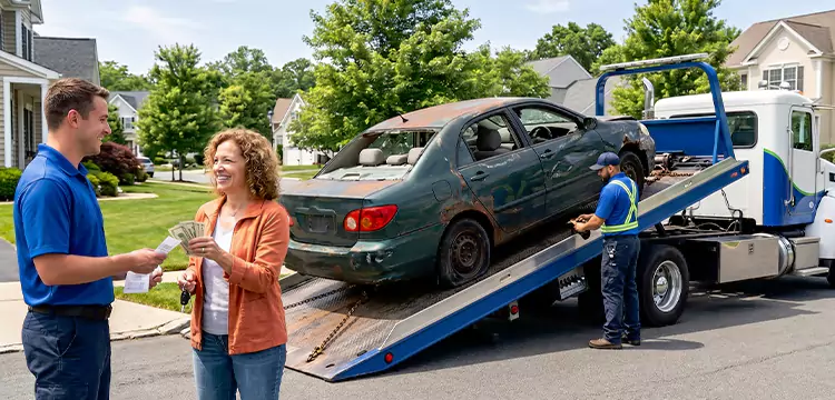 Flood-Damaged Junk Car Disposal in Baltimore