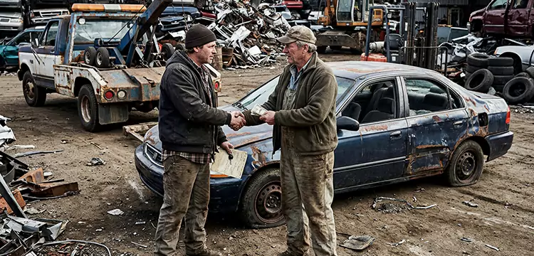 Buying and Selling Junk Cars for Scrap in Baltimore