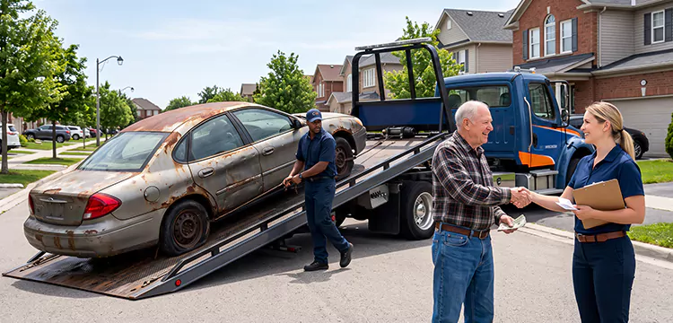 Remove Junk Car Without Title for Cash in Baltimore