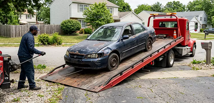 Same-Day Old Junk Car Removal in Baltimore