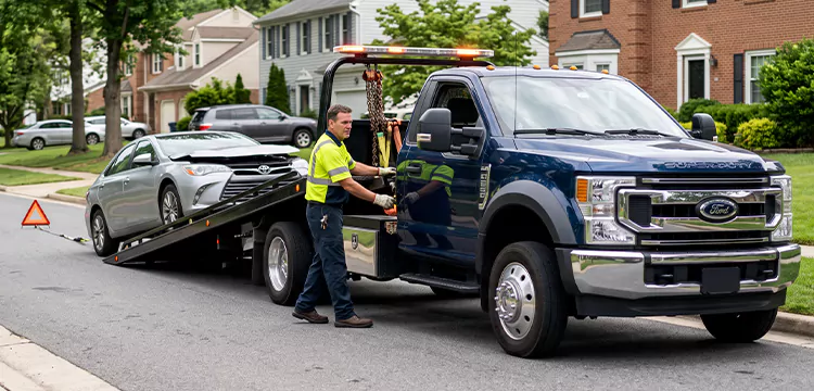 Non-Running and Broken Down Car Pick Up in Baltimore